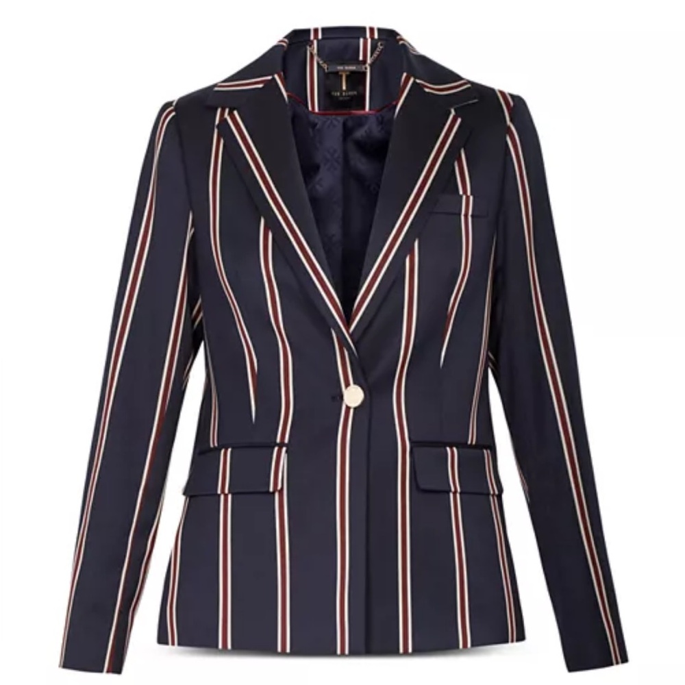 Ted Baker London Haryee Stripe Blazer and Pant size 0